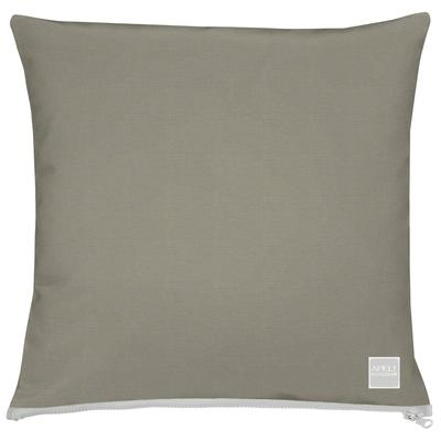 Dekokissen APELT "3900" Gr. 3, grau (grau, unifarben), B:48cm H:5cm L:48cm, Obermaterial: 100% Polyacryl. Füllung: 100% Polyester, Dekokissen_Sitzkissen_Kissenhüllen Image