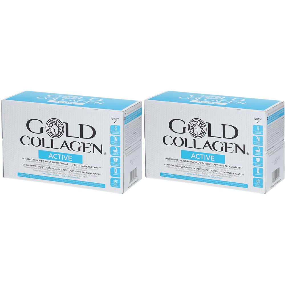 Gold Collagene Active® Set da 2 2x500 ml Soluzione orale