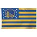 "WinCraft Golden State Warriors 3' x 5' Stars & Stripes One-Sided Flag"