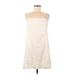 Gap Casual Dress - Shift Square Sleeveless: Ivory Print Dresses - Women's Size Medium
