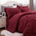 King Size Comforter Set - Bedding Set King 7 Pieces, Pintuck Bed in a Bag Bed Set with Comforter, Sheets, Pillowcases & Shams