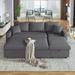 2-in-1 Sofa Bed Sleeper Upholstery Sleeper Sectional Sofa