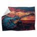 VisionBedding Electric Guitar Fleece Throw Blanket - Music Throws for Sofas or Beds 12364 Fleece/Microfiber/Fleece | 80 H x 60 W in | Wayfair