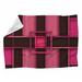VisionBedding D squares Fleece Throw Blanket - Art Throws for Sofas or Beds 12192 Fleece/Microfiber/Fleece | 80 H x 60 W in | Wayfair