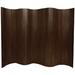 Bayou Breeze Siena Folding Room Divider Wood/Bamboo/Rattan in Brown | 72.25 H x 98 W x 1 D in | Wayfair EFA83C4EE8C2401DB713F9A18DD740A8