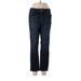 Simply Vera Vera Wang Jeans - High Rise: Blue Bottoms - Women's Size 10 - Sandwash