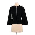 MICHAEL Michael Kors Jacket: Short Black Solid Jackets & Outerwear - Women's Size 2