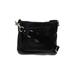 Coach Leather Crossbody Bag: Pebbled Black Solid Bags