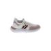 Tommy Hilfiger Sneakers: Athletic Platform Activewear White Print Shoes - Women's Size 6 1/2 - Almond Toe