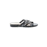 Timberland Sandals: Black Solid Shoes - Women's Size 7 - Open Toe