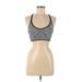 New Balance Sports Bra: Gray Activewear - Women's Size Medium