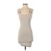 Zara Casual Dress - Mini: Tan Dresses - Women's Size Small