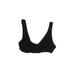 Solid & Striped Sports Bra: Black Activewear - Women's Size Small