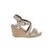 CATHERINE Catherine Malandrino Wedges: White Shoes - Women's Size 8 1/2