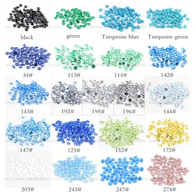 500 teile/los 0.9 ~ 3,0mm Round Brilliant Cut Nano Grün Stein 5A Synthetische Rot Korund Wachs