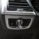 Auto Scheinwerfer Scheinwerfer Schalter Knopf Knopf Panel Abdeckung Verkleidung Aufkleber für BMW x3