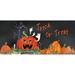 The Holiday Aisle® Braley Non-Slip Halloween Outdoor Doormat, Rubber | 22 H x 10 W in | Wayfair 017F10D6E3284BFA9F52217E739DE625