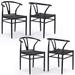 George Oliver Kylesha Metal Slat Back Folding Stacking Accent Dining Chair Metal in Black | 30.31 H x 21.26 W x 21.26 D in | Wayfair