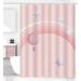 Isabelle & Max™ Thicked Polyester Shower Curtain, Water-Repellent, Mildew-Resistant, Machine Washable | 70.87 H x 70.87 W in | Wayfair