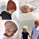 Baby Hut Kinder Neugeborene Strick mütze häkeln feste Kinder Mützen Jungen Mädchen Hüte Kopf