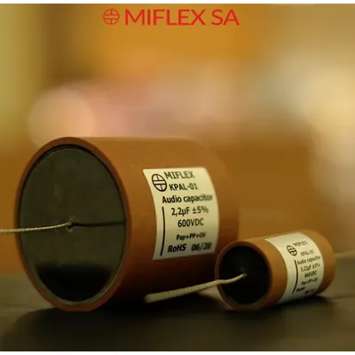 2 teile/los original miflex mifu KPAL-01 serie aluminium folie öl eingetaucht papier rohr kondensator audio kondensator versand kostenfrei Image