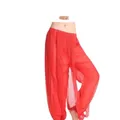 1 pz/lotto di Danza Del Ventre Costume Shinny Bloomers dei pantaloni e Pantaloni Stile Harem formato