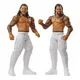 6.5'' JIMMY& JEY USO BIG Wwe Action Figure Fighting Challenge Arena World Wrestling Gladiator Moving