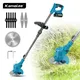 Kamolee Electric Lawn Mower Cordless Grass Trimmer Length Adjustable Cutter Household Garden Tools