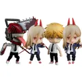 10cm Chainsaw Man Anime Figure Denji Pochita Power Action Figure PVC Chainsaw Man Denji Figurine