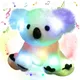 25cm Luminous Cute Koala Plush Toys Light-up Musical Birthday Gift Soft Stuffed Animals for Girls