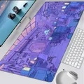 Kawaii Purple Mousepad Laptops Gaming Carpet Mouse Pad Desk Mat Aesthetic Desktop Computer Table