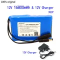 12V 18650 Battery Pack 16800mAh 18650 Rechargeable Batteries 12.6V PCB Lithium Battery Pack