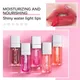 ibcccndc lip glow oil moisturizing long lasting lipgloss plump lips glaze transparent glass lip balm