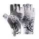 Fishing Gloves Sun Gloves for Fishing Kayaking Hiking Upf 50 Fingerless Uv Protection Gloves for Men