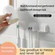 Toothbrush Stand Rack Organizer Electric Toothbrush Wall-Mounted Holder Space Saving Toothpaste