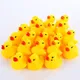 60-120pcs Baby Bath Ducks Shower Water Toys Swimming Pool Float Squeaky Sound Rubber Ducks Toys for