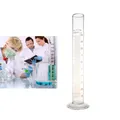 Thick Glass Graduated Measuring Cylinder 100ml Profession Cost-effective
