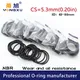 2PC/lot Rubber Ring NBR Sealing O-Ring CS5.3mm ID63/65/67/69/70/71/73/75/77.5/80*5.3mm O Ring Seal