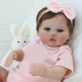 48cm Reborn Baby Dolls Meadow Soft Body 3D Skin with Visbile Veins Collectible Art Doll Bebe Reborn