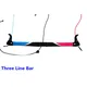 free shipping sports kite control bar Three line power kite accessories dual line stunt kites for