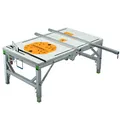 Multifunctional Woodworking Workbench Woodworking Saw Table Portable Folding Lifting Saw Table