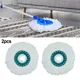 2 Pack Mop Replacement Compatible With Leifheit Clean Twists Disc Mop Systemes Mop Head Microfibre