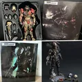 Play Arts Scar Predator Action Figure Alien VS Predator Warrior Snake Hunter Model Joint Movable