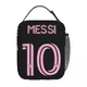 Messis Football Insulated Lunch Bag Soccer 10 Messied Storage Food Box Reusable Cooler Thermal Lunch
