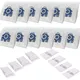 12 Vacuum Cleaner Bags+8 Filters Compatible with HyClean Miele GN 3D 10408410 Classic C1 Efficiency