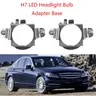 H7 LED For Benz C-Class W204 CLA-Class C117 ML-Class GLE-Class Car Headlight Bulb Base Adapter