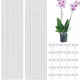 20pcs Acrylic Plant Stakes Acrylic Clear Orchid Stakes Garden Plant Sticks Plant Support Stakes With