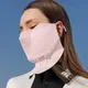 Breathable Ice Silk Face Scarf Outdoor Sports Anti-uv Face Mask Head Scarf With Adjustable Buckle