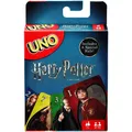 Mattel-Jeu de cartes Uno Harry Potter pour la famille jeu de société divertissement amusant