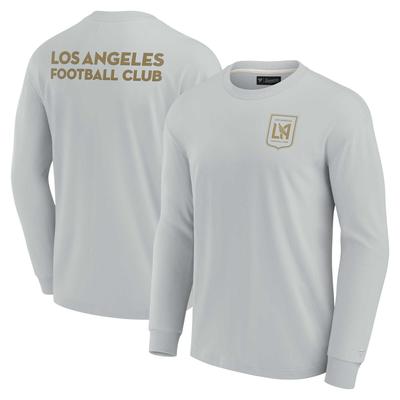 Unisex Fanatics Graues LAFC Elements Superweiches Langarm-T-Shirt Image